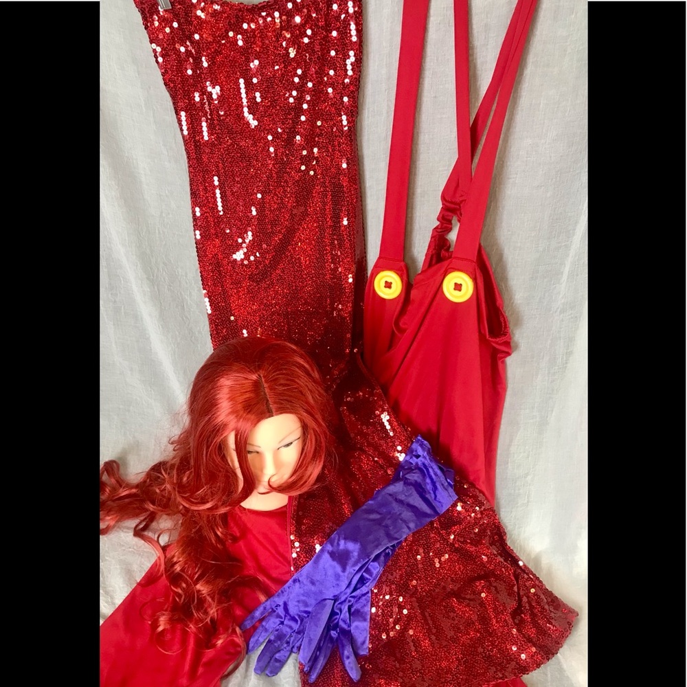 Jessica and Roger Rabbit Adult Costumes and more